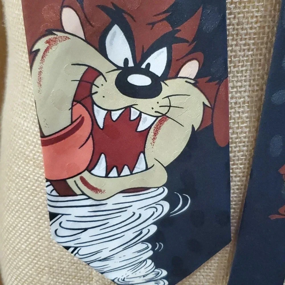 Vintage Taz looney toons tie